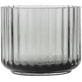 Lyngby Porcelæn Teelichthalter Ø6,7 cm Glas grau