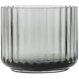 Lyngby Porcelæn Teelichthalter Ø6,7 cm Glas grau