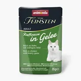 Animonda Vom Feinsten Raffinesse in Gelee Adult reich an Huhn mit Wild