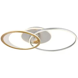 Deckenleuchte Deckenlampe LED Dimmbar Gold Nachtlicht Timer Fernbedienung