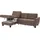 sit&more Ecksofa SIT & MORE "Varese L-Form", braun (schoko), B:253cm H:91cm T:167cm, Bedruckte Microfaser (100% Polyester);Luxus-Microfaser ALTARA NUBUCK (100% Polyester);Struktur (100% Polypropylen), Sofas, Ecksofa, mit Federkern, wahlweise mit Bettfunktion und
