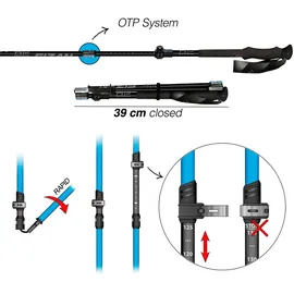 fizan RFP Touring 110-135 cm schwarz/grau