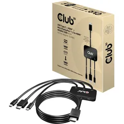 Club 3D CAC-1630 - Adapterkabel - HDMI, Mikro-USB Typ B (nur Strom)