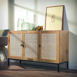 CaliCosy Sideboard, Apfelbaum, Holzwerkstoff, 40x72x120 cm, Wohnzimmer, Kommoden - Sideboards, Sideboards