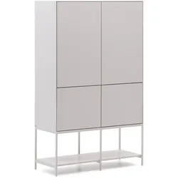 Kave Home Highboard Vedrana Lack Weiß