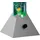 Trio Reality Leuchten LED-Wassersäule R5073-47, Kunststoff klar, titanfarbig, Farbwechsler, 5-er Set Deko-Fische