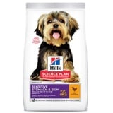 Hill's Science Plan Sensitive Stomach & Skin Small & Mini Adult mit Huhn 6 kg