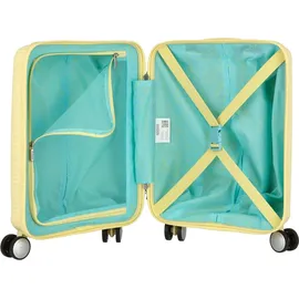 American Tourister Soundbox Mini 4-Rollen Kindertrolley 47 cm / 22 l pastel yellow