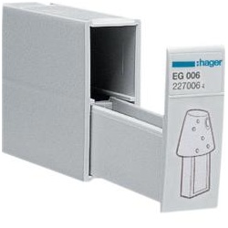 Hager EG006 - Aufbewahrungsfach für Programmierschlüssel CRONOTEC