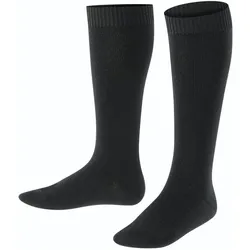 FALKE Comfort Wool Kniestrümpfe aus Wolle Kinder black 19-22