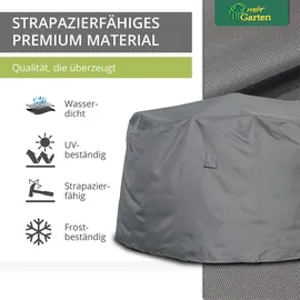 mehr Garten Premium Schutzhülle 125 x 94 cm Grau