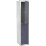 MCW T853 Aktenschrank 185x38x45 cm grau