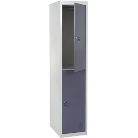 MCW T853 Aktenschrank 185x38x45 cm grau