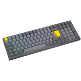 endorfy Celeris 1800 Gaming-Tastatur - grau, DE-Layout, Yellow by Gateron