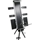 VEVOR Styroporschneider, 200W Schaumschneider aus Aluminiumlegierung, Styrocutter mit Nickel-Chrom-Legierun, 42V Ausgangsspannung, Schnittlänge 127 cm Nut-Maschine für Profis, Heimwerker, 179x42x15cm