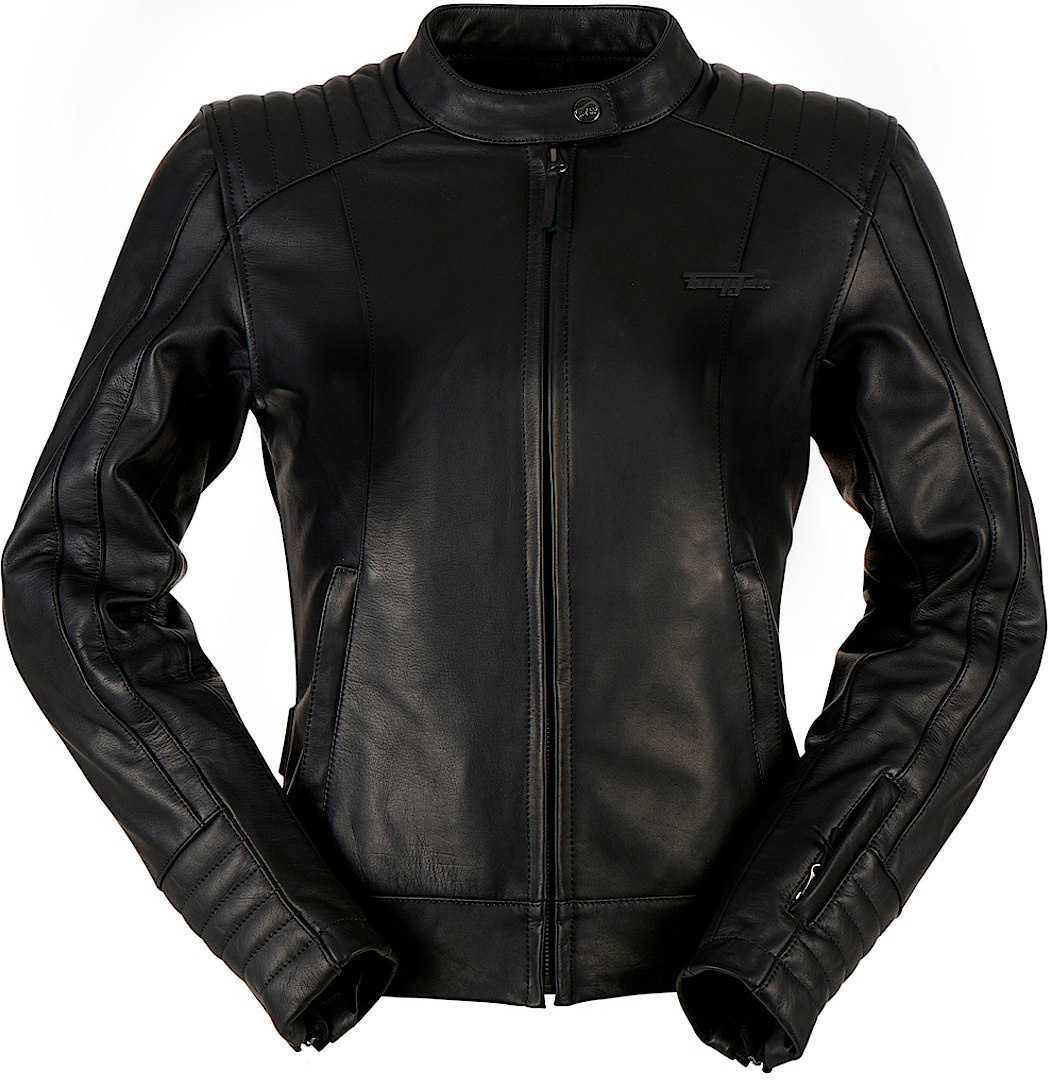 Furygan Shana Motorrad Lederjacke, schwarz, Größe 2XL für Frauen