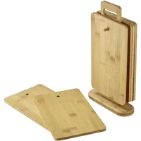 Westmark Frühstücksbretter Bambus 6 St. 32,0 x 17,9 cm Braun