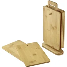 Westmark Frühstücksbretter Bambus 6 St. 32,0 x 17,9 cm Braun