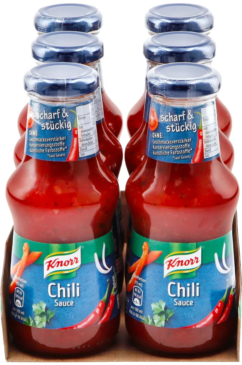 Preisvergleich Produktbild Knorr Chili-Sauce 250 ml, 6er Pack