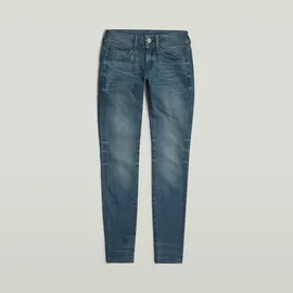 G-Star Lynn Mid Waist Skinny Jeans Medium Aged 24 32