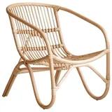 Tikamoon Sessel Sessel aus Rattan Natur Vintage Wohnzimmer Wintergarten neu Tikamoon beige