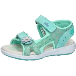 Sandale LICO "Sandale Rinara V", Gr. 27, grün, Leder, Schuhe