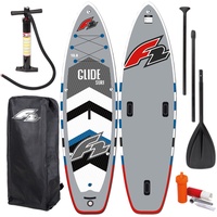 F2 GLIDE SURF SUP GREY 11,7' STAND UP PADDLE BOARD KOMPLETT ~ TESTBOARD
