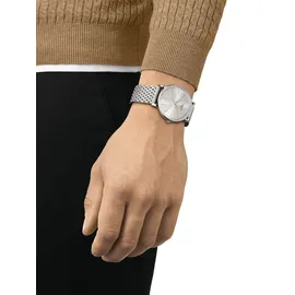 TISSOT Everytime Gent Herrenuhr silber Quarz Saphirglas 40mm