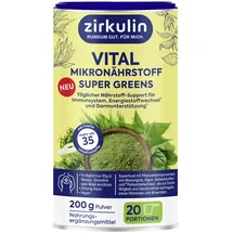 Zirkulin Vital Mikronährstoff Super Greens Pulver 2000 g