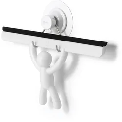 UMBRA Duschkabinenabzieher Badwischer BUDDY SQUEEGEE weiß