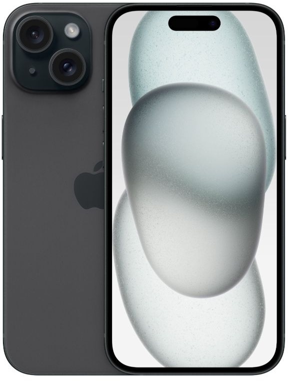 Produktbild Apple iPhone 15 128GB schwarz