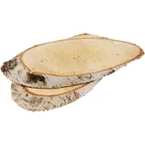 Creativ Company Holzscheiben, Dicke 15 mm, 7 Stück