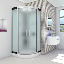 AcquaVapore Dampfdusche Duschkabine D58-00M3-EC 80x80 cm