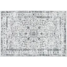 Tectake Aliya Kurzflorteppich 120 x 170 cm Grau