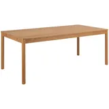 Actona Esstisch Atlantic Holz Braun Eiche 200 x 100 cm