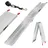 205 cm 340 kg klappbar Aluminium gerillt silber 1 St.