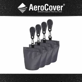 AeroCover Sandsäcke für Schutzhüllen 4er-Set Stoff khaki
