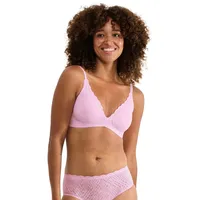 SLOGGI Zero Feel Bliss Push-Up BH Floral Pink XL