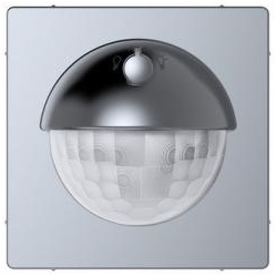 Merten ARGUS 180 UP Sensor-Modul mit Schalter, System Design Edelstahl (lackiert)