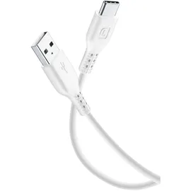 Cellular Line USB-C auf USB-A 1,2 m Weiß