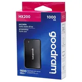 GoodRam SSDPR-HX200-1K0 (1000 GB), Externe SSD Schwarz