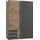 WIMEX Emden 135 x 198 x 64 cm Plankeneiche Nachbildung/graphit mit Schubladen