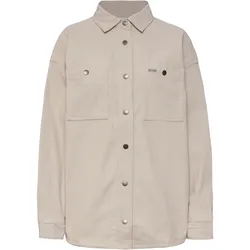 Columbia Blue Point Creek Outdoorhemd Damen in dark stone, Größe M - beige