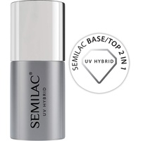 Semilac UV Hybrid Base Unter- und Überlack für Gelnägel 2 in 1 7 ml