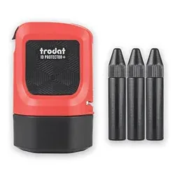 trodat Datenschutz-Rollstempel ID Protector+ selbstfärbend schwarz