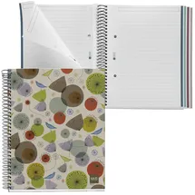 Miquelrius Collegeblock Eco Desgin 4 liniert DIN A5 Innenrand, 1 St.
