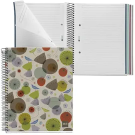 Miquelrius Collegeblock Eco Desgin 4 liniert DIN A5 Innenrand, 1 St.