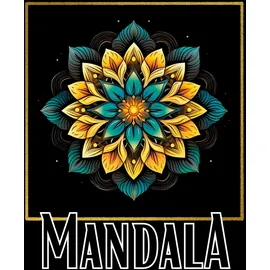 tredition Black Mandala Malbuch 1 St. schwarz