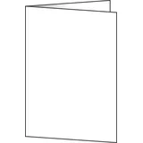 Sigel Faltkarten DP910, 185g/m2, weiß, 14,8 x 21 cm (A5), blanko, 50 Karten
