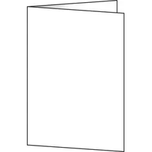Sigel Faltkarten DP910, 185g/m2, weiß, 14,8 x 21 cm (A5), blanko, 50 Karten